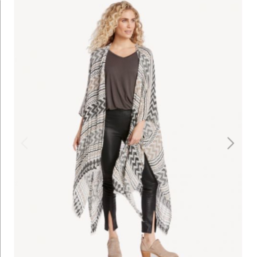 Sole Society Mixed print kimono
